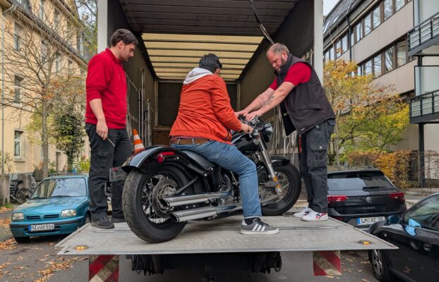 Umzug von New York nach Mainz – Ein Full-Service Projekt mit Harley Davidson