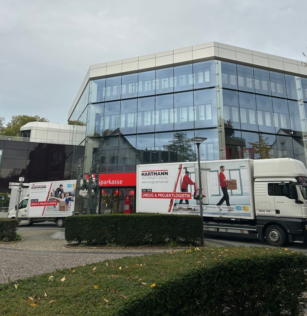 Firmenumzug / Projektumzug: Filialumzug der Sparkasse Paderborn-Detmold-Höxter