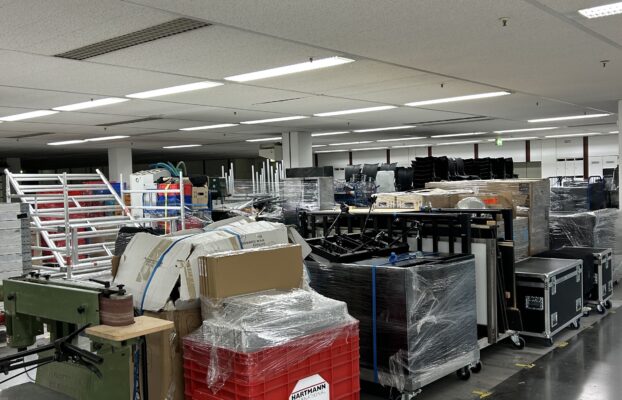 Zwischenlagerung für die Kulturwerkstatt Paderborn