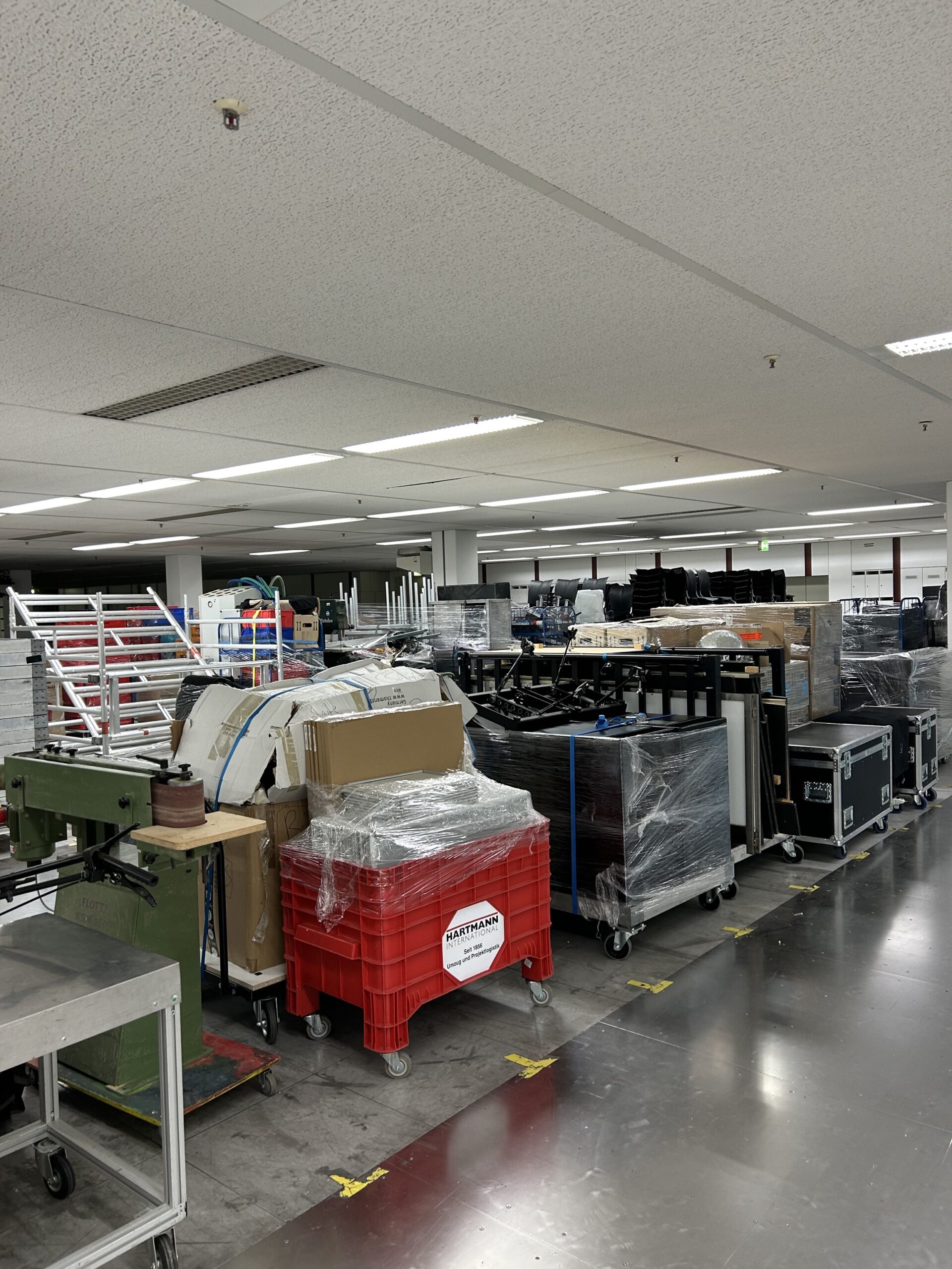 Zwischenlagerung für die Kulturwerkstatt Paderborn