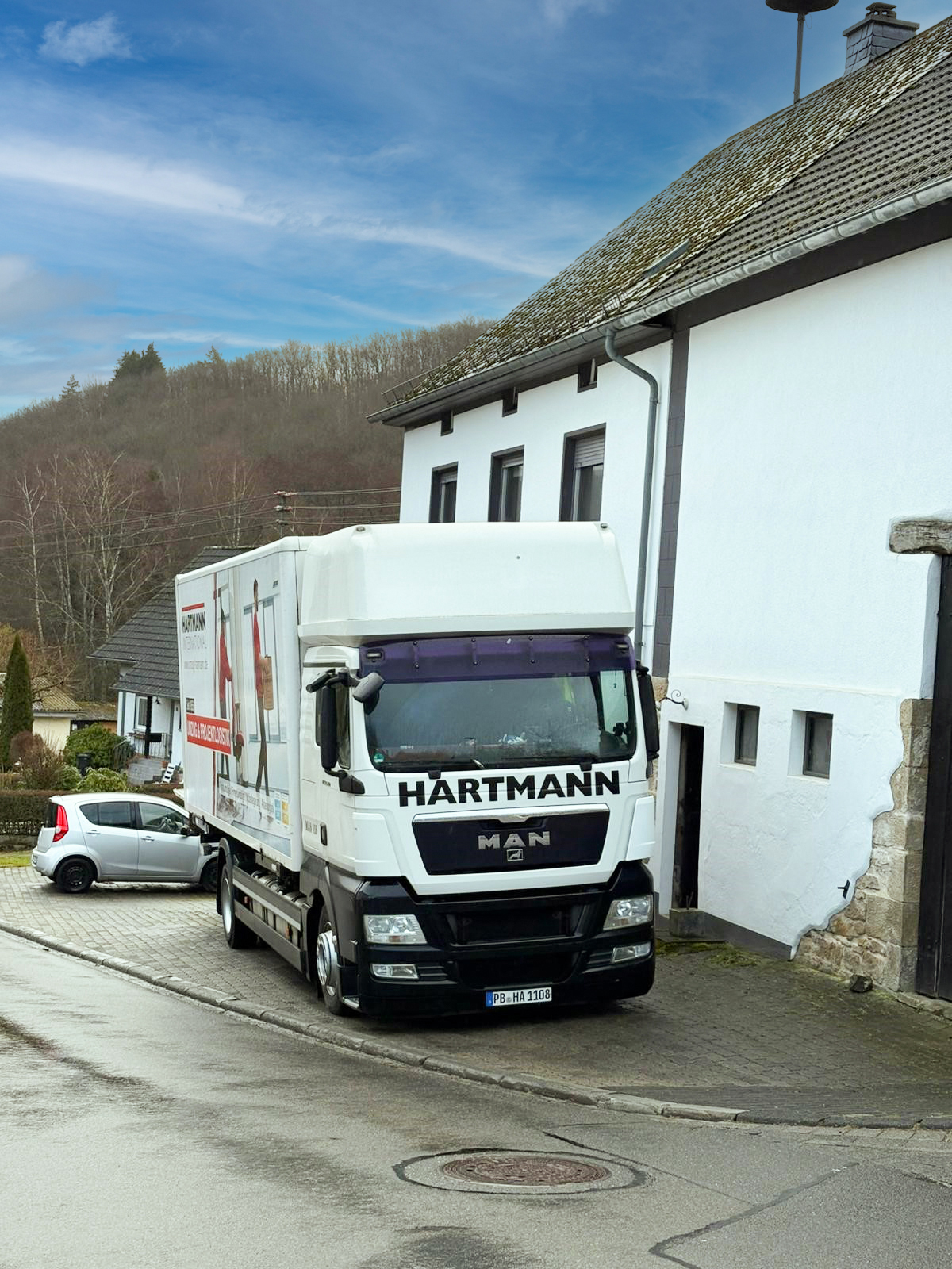 Privatumzug von Rötsweiler-Nockenthal nach Paderborn – 100 m³ sicher in 4 Tagen transportiert